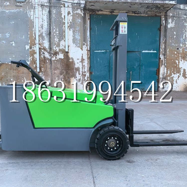 蒙自市小型电动叉车1吨2吨步行站驾式电瓶堆高充电装卸车液压升降车铲车